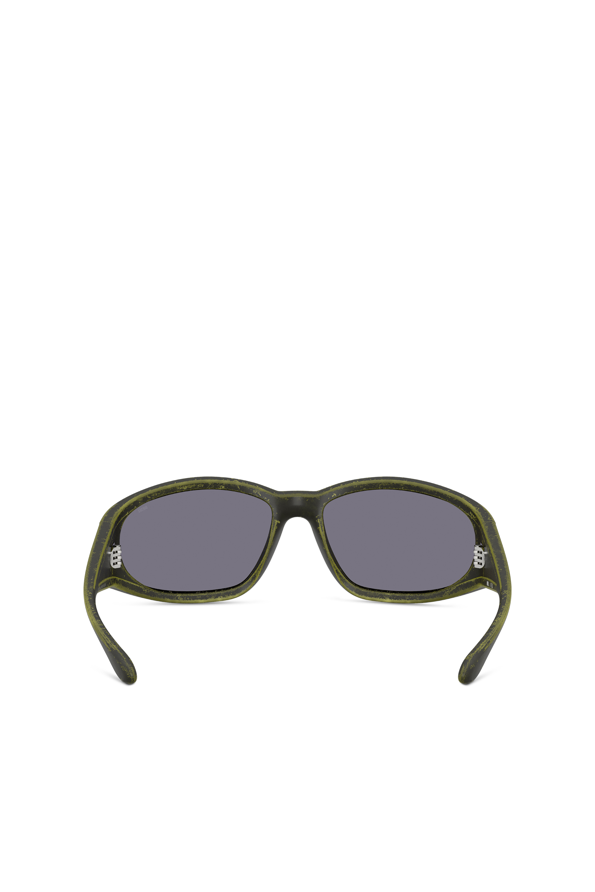 Diesel - 0DL3002, Unisex Sonnenbrille aus acetat mit rechteckigen gläsern in Grün - 3