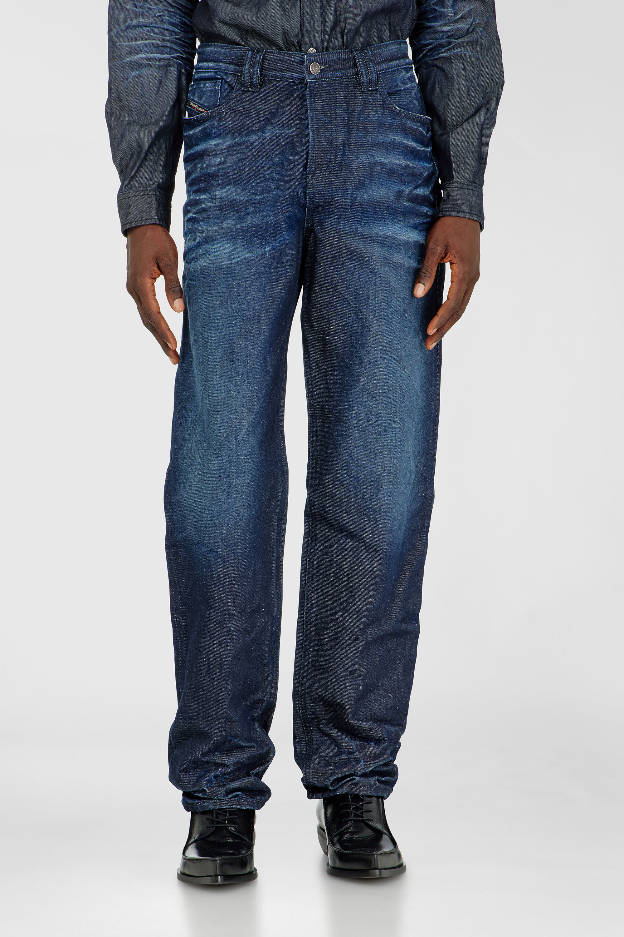 Diesel - Herren Regular Jeans 1991 D-Voeed 007GF, Dunkelblau - 4
