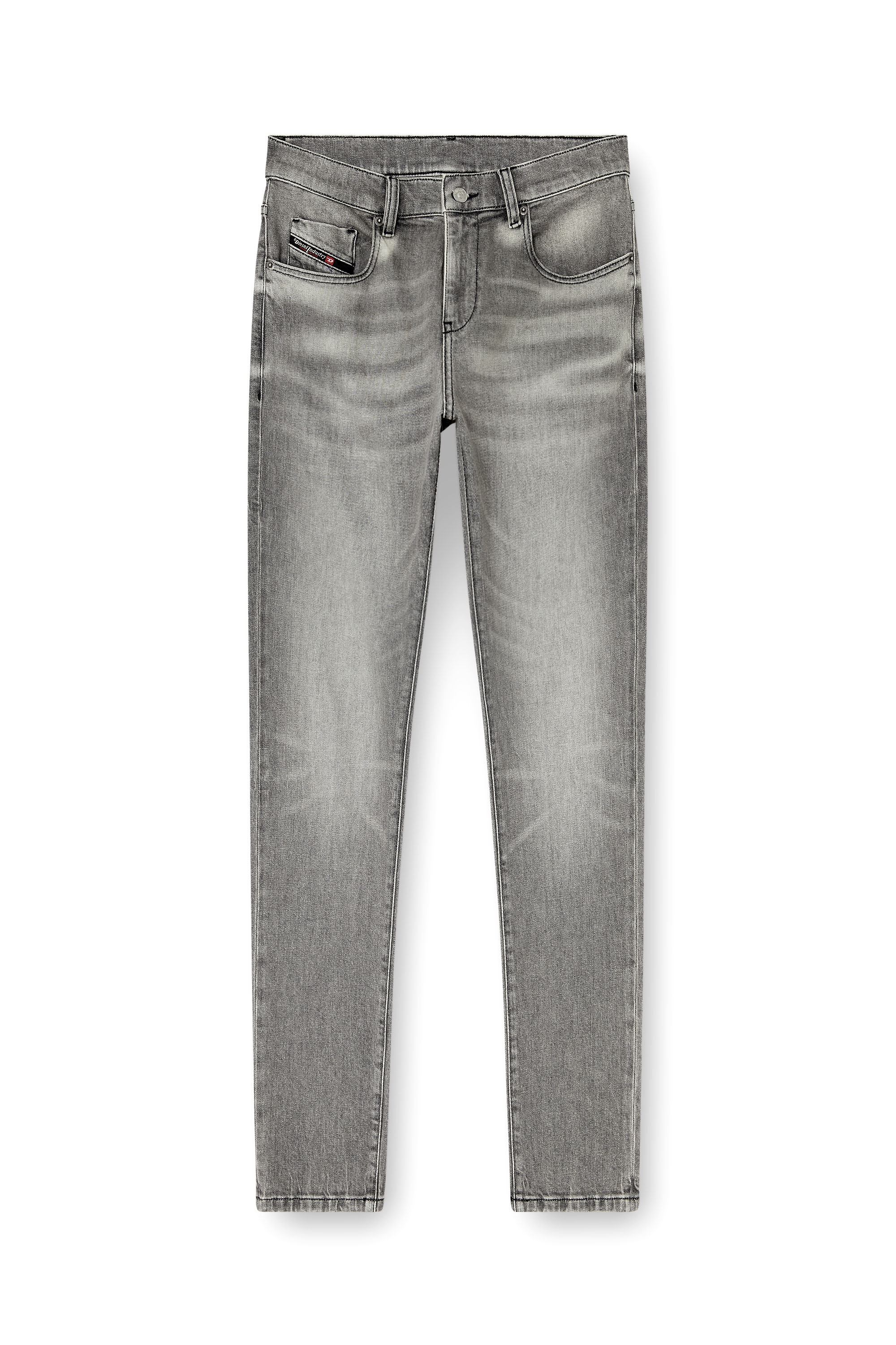 Diesel - Herren Slim Jeans 2019 D-Strukt 0KBBL, Hellgrau - 3