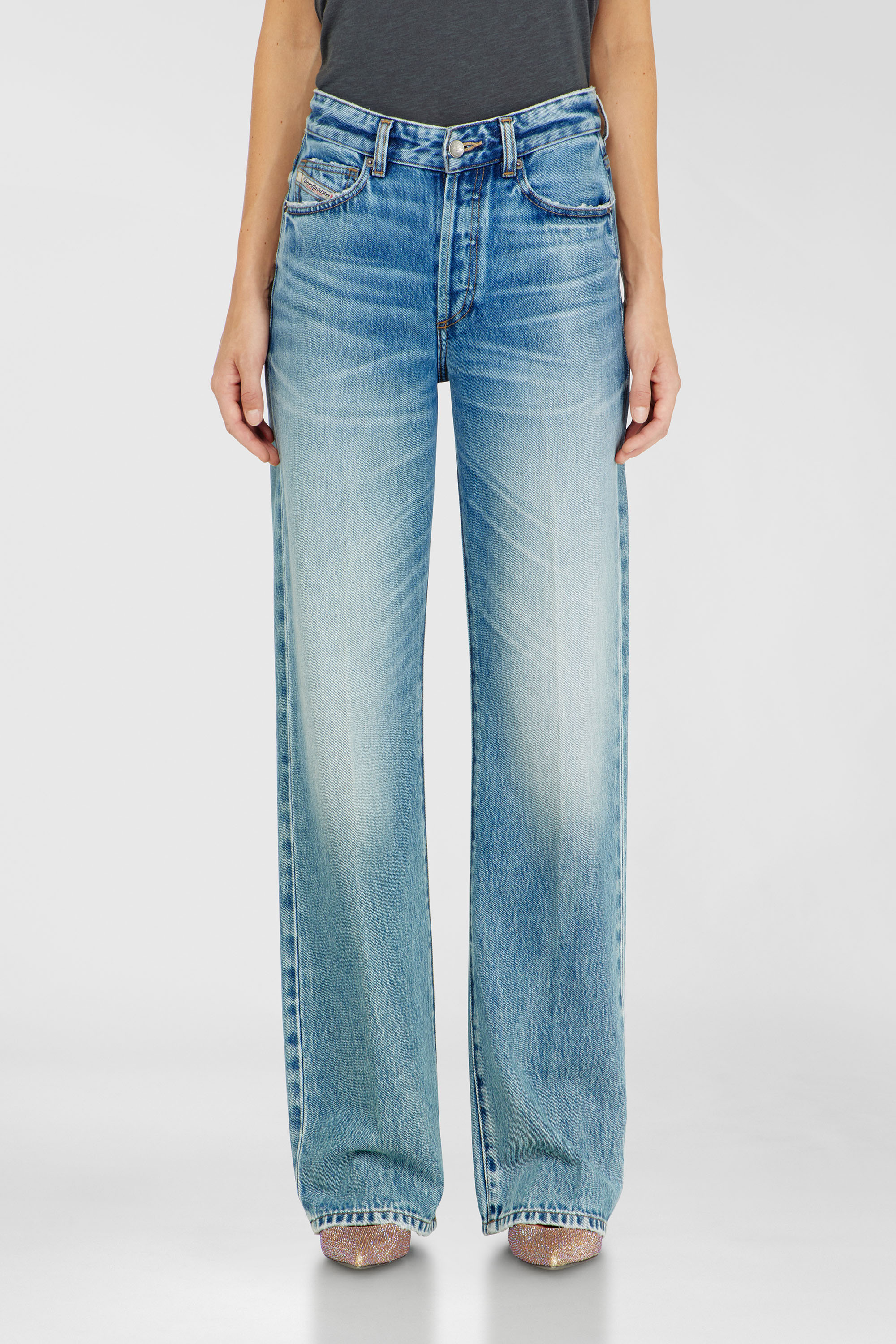 Diesel - Damen Regular Jeans 1971 D-Sent 0DLDF, Hellblau - 4