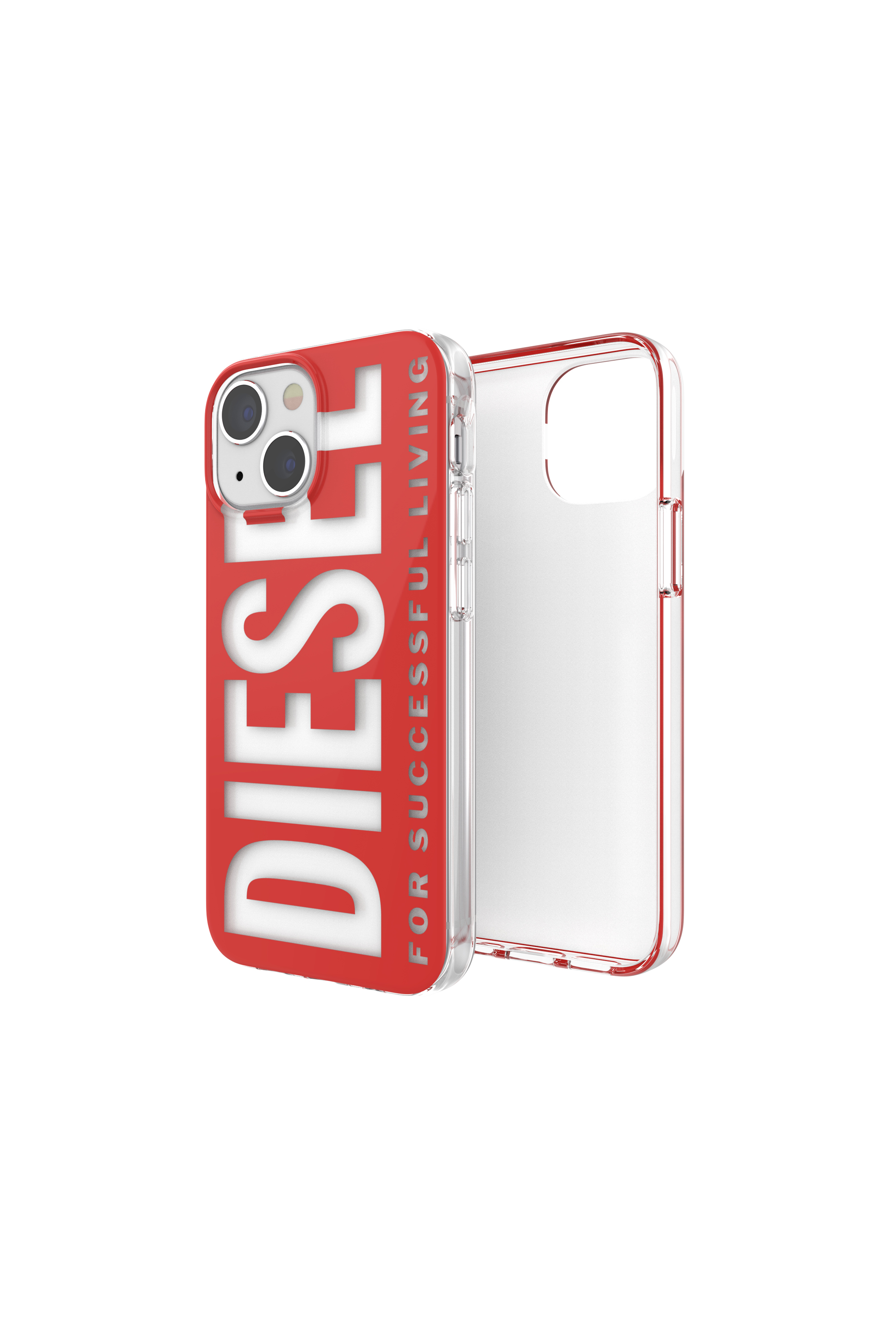 Diesel - 47201 STANDARDASE, Unisex TPU-case für iPhone 13 mini in Rot - 1